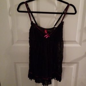 OBO HotPink and Black Lace